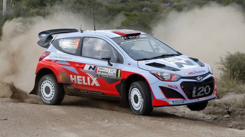 Hyundai i20 WRC 2015 test