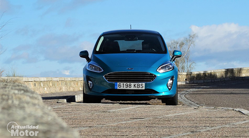 Test Ford Fiesta frontal