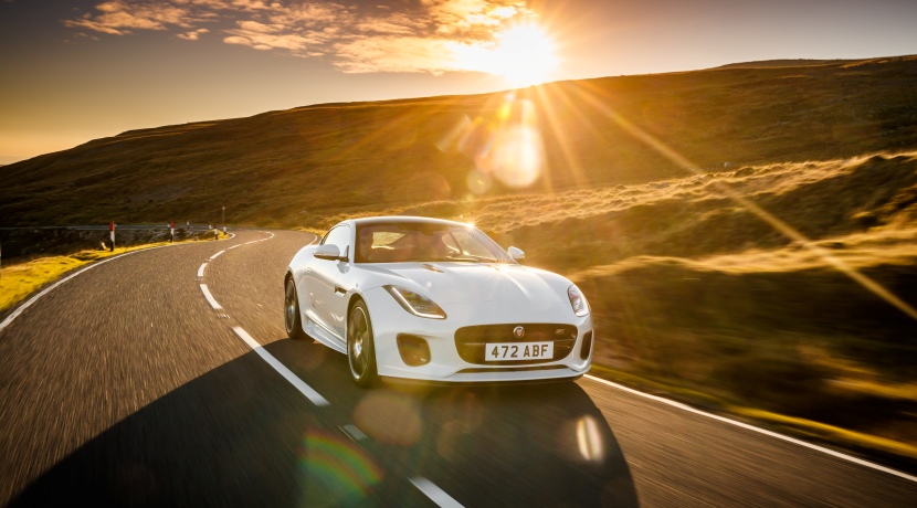 Jaguar F-Type Checkered Flag