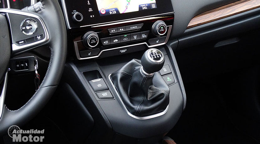 Honda CR-V manual shift test