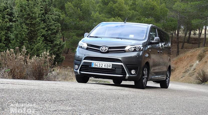 Test Toyota Proace Medium Verso 180D profile