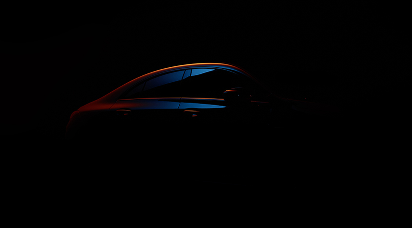 Teaser of the Mercedes CLA